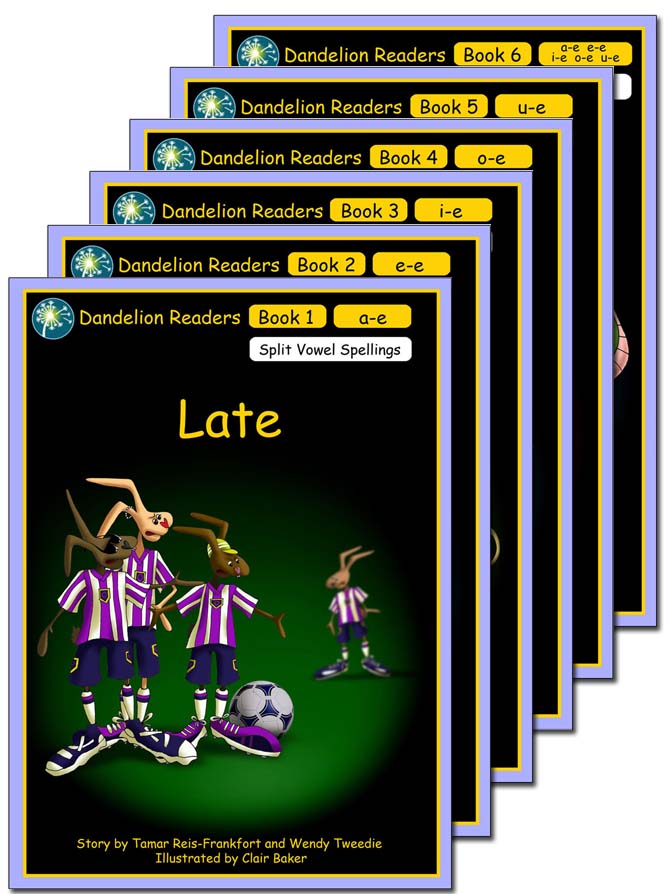 Dandelion Readers Split Vowel Spellings Set SPELD VICTORIA BOOKSTORE