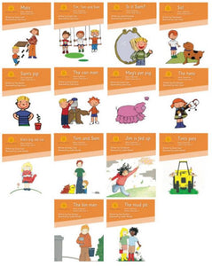 Sounds-Write Readers Initial Phonic Code Set 1 - Units 1-7