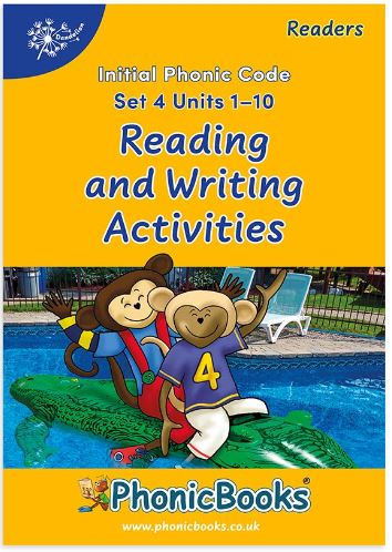 Dandelion Readers Initial Code Set 4 (1-10) - Workbook