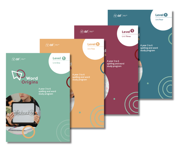 Word Origins Manual Level 1: 4 Volume Edition (2026)