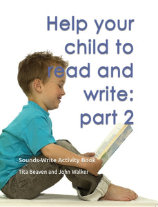 Sounds-Write Activity Book 2: Help Your Child to Read and Write Part 2 Units 8 - 11