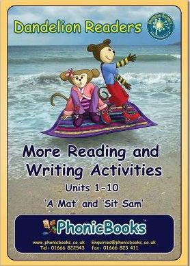 Dandelion Readers Initial Code Set 2&3 (1-10) Workbook