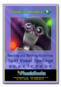 Dandelion Readers Split Vowel Spellings Workbook