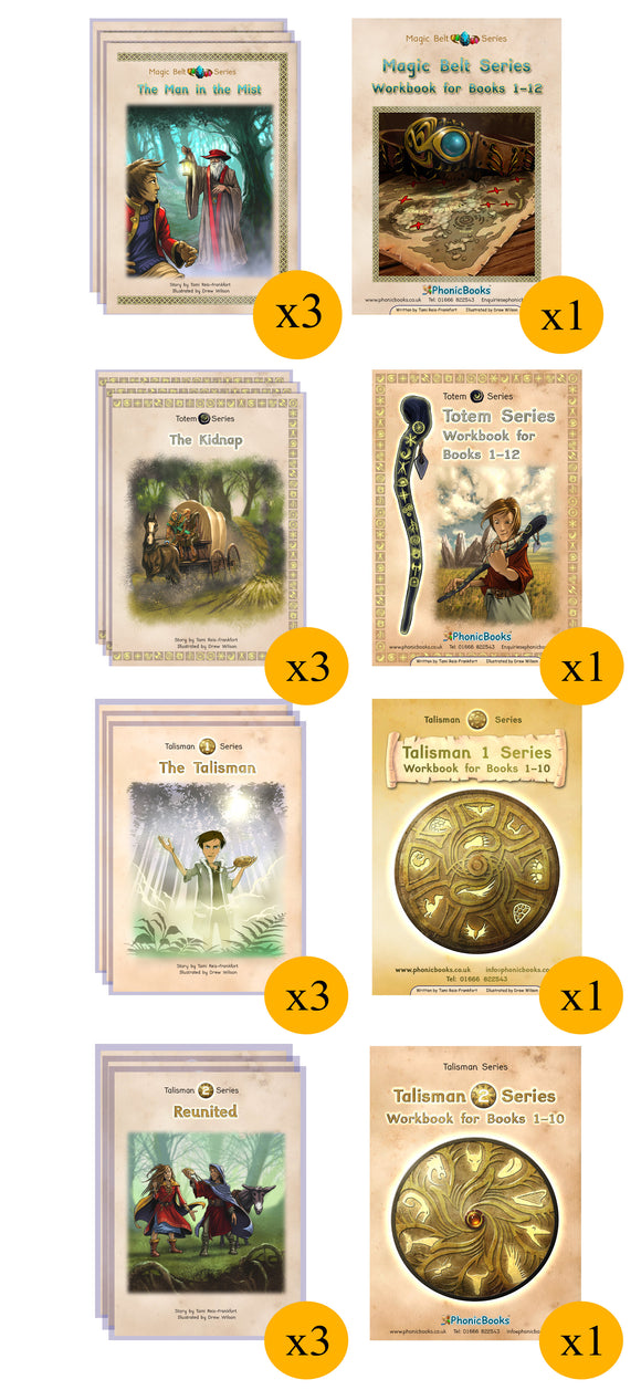 Catch-Up Readers Bundle 5 - Fantasy Collection Bundle 1