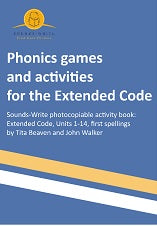 Sounds-Write Phonics Games and Activities for the Extended Code