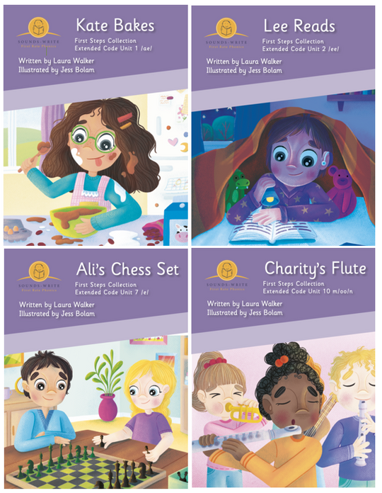Sounds-Write Extended Code Series - First Steps – SPELD VICTORIA BOOKSTORE